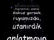 İHANET VE ALDATMA