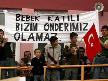 SINIRDA  TERÖRE LANET MİTİNGİ